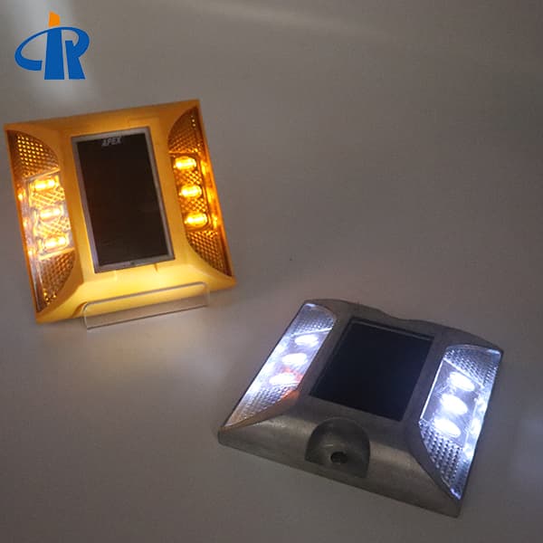 Yellow Aluminum Led Solar Pavement Markers In Korea